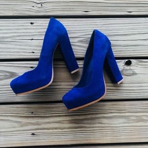 Steve Madden indigo pumps
